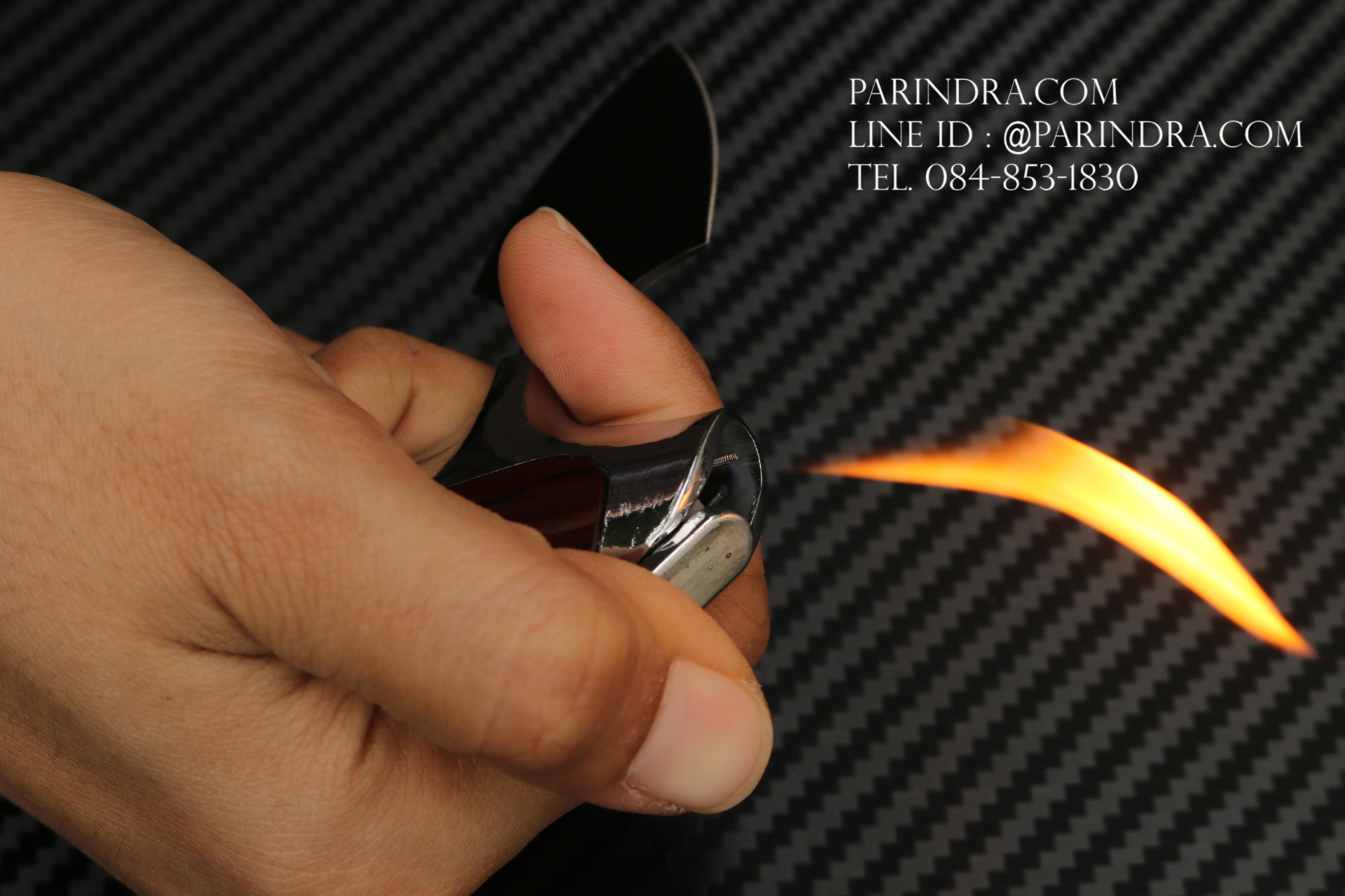 มีดชกต่อสู้ ป้องกันตัว แบบมีไฟแช็คที่ด้าม