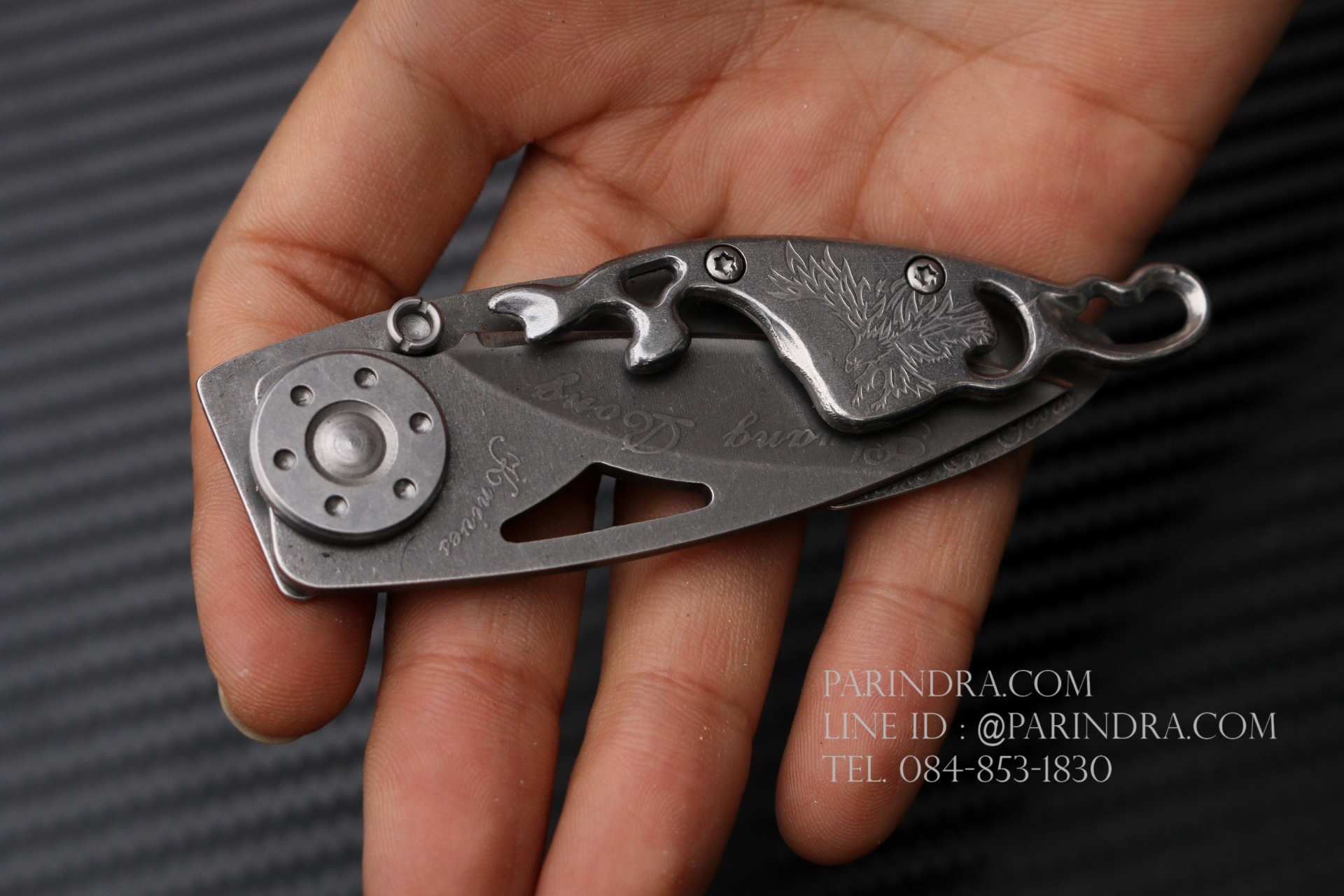 มีดพับเล็กเอนกประสงค์ ลวดลายสวย สำหรับพกพา