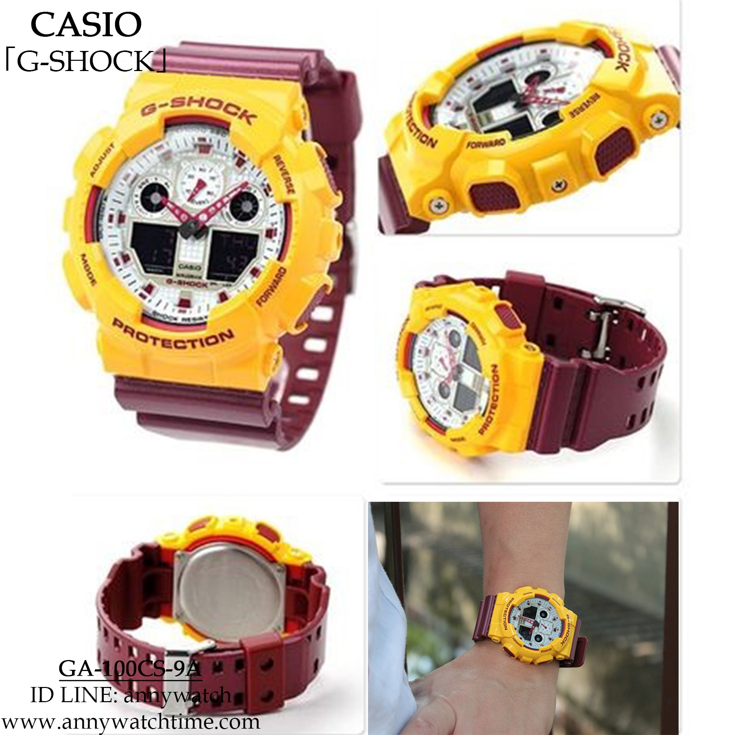 G-SHOCK GA-100CS-9A