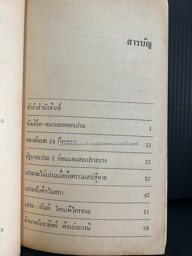 เปรมไม่เปรม 2524 ปีแห่งปัญหา