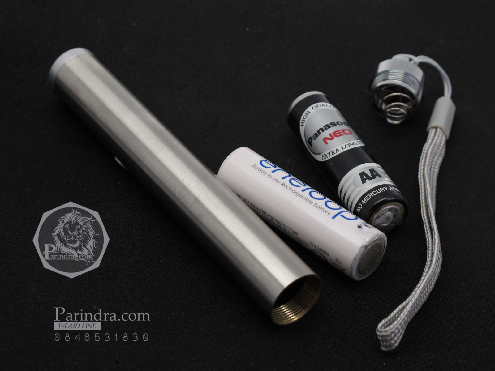 ไฟฉาย ไฟฉาย LED Smart Carrying Light Flashlight สว่างมาก มีเลเซอร์ในตัว