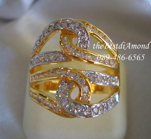 RL013+++แหวนเกี่ยวรัก+++เริ่ดหรู ดูมีดีไซน์สไคน์ Right Hand Ring สวยมั่กๆๆ ไม่ควรพลาด