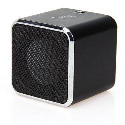 ขาย ลำโพงพกพาขนาดเล็ก คุณภาพเสียงดี เบสสนั่น มีแบตในตัว สามารถเล่นเพลงจาก Micro SD ได้โดยตรง ต่อผ่าน AUX in เพื่อฟังเพลงจากมือถือได้ 5สีสันสดใส