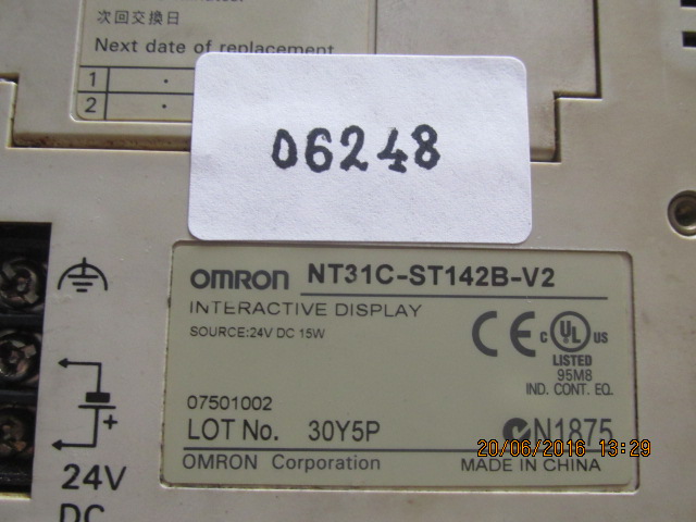 LCD TOUCH SCREEN “OMRON ” รุ่น NT31C-ST142B-V2