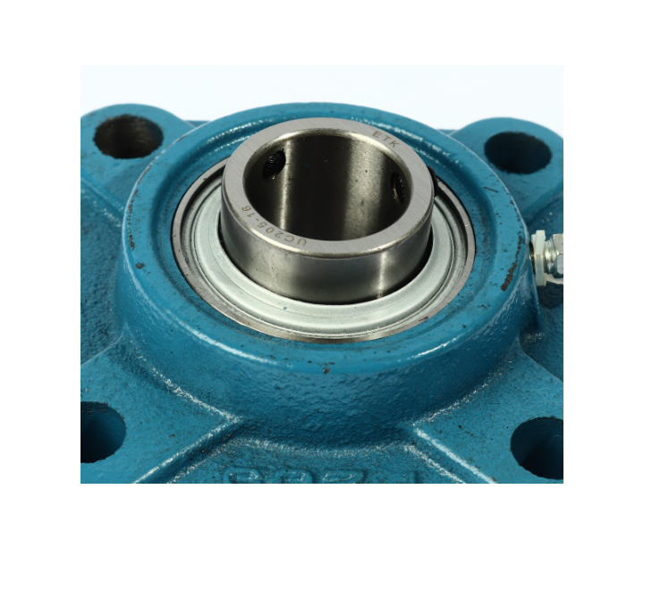 ตลับลูกปืนตุ๊กตา ทรงสี่เหลื่ยม ระบบซีลป้องกันฝุ่น รูเพลา 1 นิ้ว ETK อีทีเค รุ่น UCF205-16 Pn.E151-0035 (แท้) ##(**)