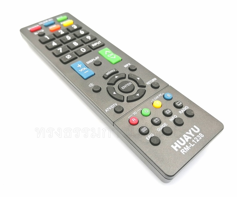 รีโมททีวี สำหรับ TV ยี่ห้อ SHARP(รวมรุ่น) #RM-L1238