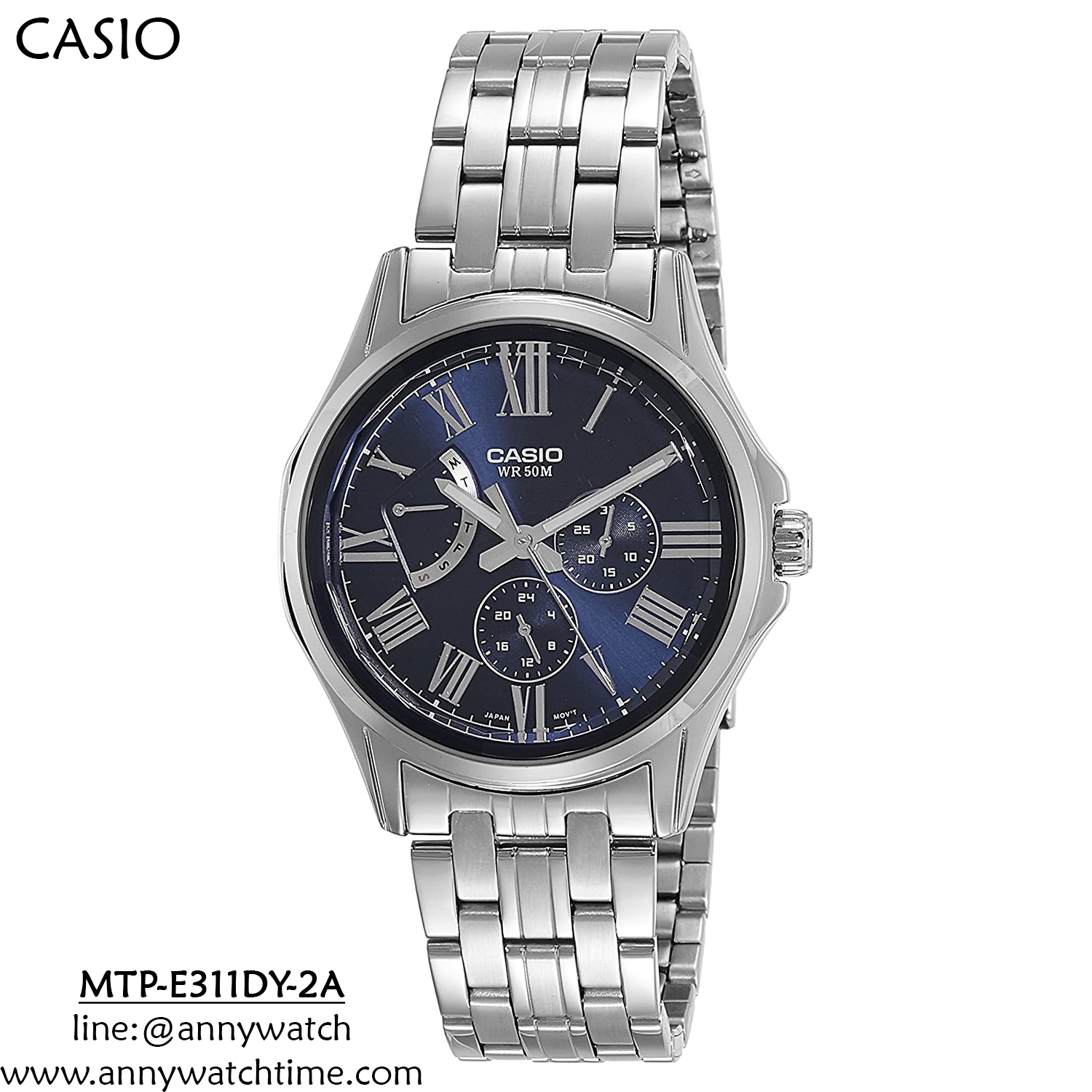 CASIO MTP-E311DY-2A