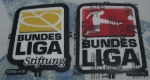อาร์มสัญลักษณ์ฟุตบอล การแข่งขันฟุตบอลบุนเดสลีกา - BUNDESLIGA 2009/10 PLAYER SIZE ใหม่ / BUNDESLIGA National Football League PLAYER SIZE Football Patch/Badge - BUNDESLIGA 2009/10 NEW