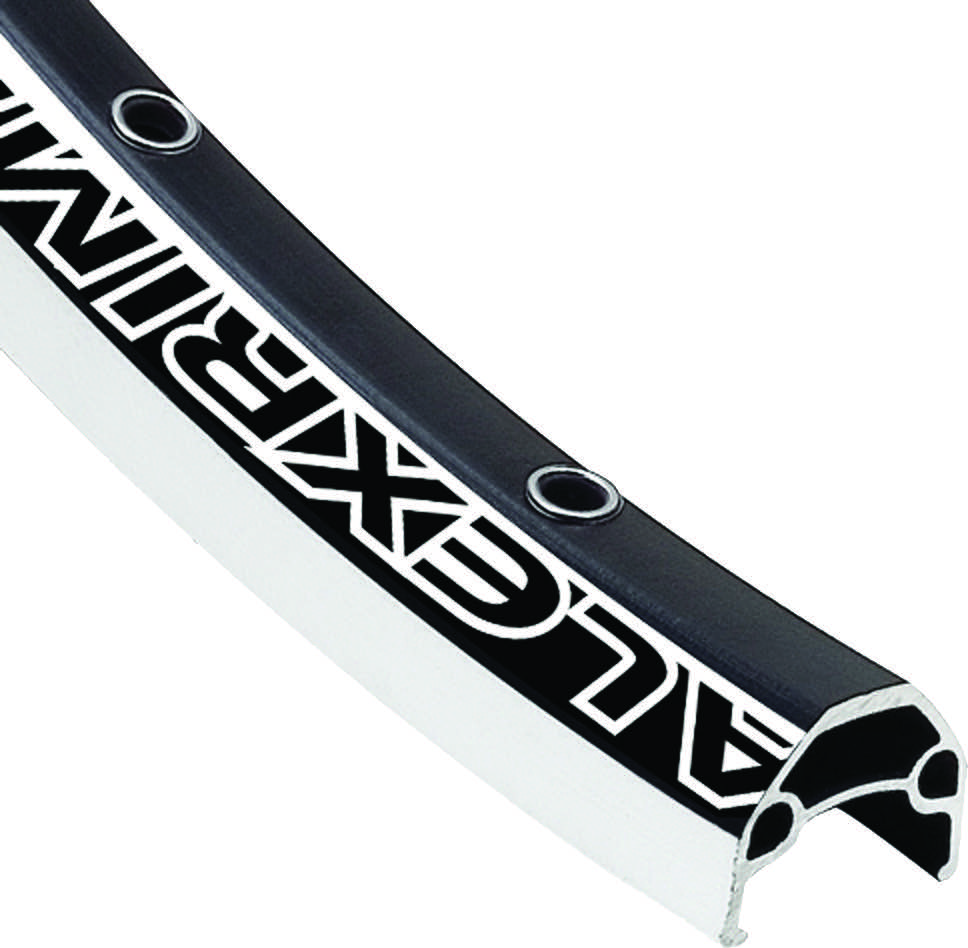 "ALEX" ขอบล้อ 27.5" MTB ขนาดล้อ 27.5 (650B) EN24 ,36H สีดำ