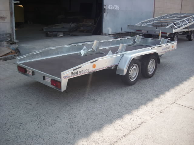 รถพ่วง อัพบีท UPBEAT Dirt Bike JR. BIKE rail motorcycle trailer, 2 BIKES