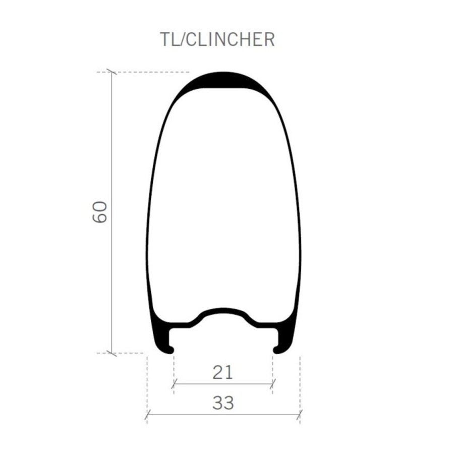 ชุดล้อเสือหมอบ FSA VISION METRON 60 SL Disc Centerlock ล้อคาร์บอนขอบสูง 60 Clincher 12/15x100mm/QR | 12x142mm/QR - HG-EV