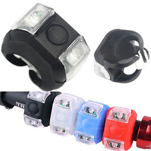 Soldier ชุดไฟจักรยานซิลิโคน 2 ดวง 3 โหมด – ไฟหน้าและไฟหลังเพื่อความปลอดภัยในการปั่น