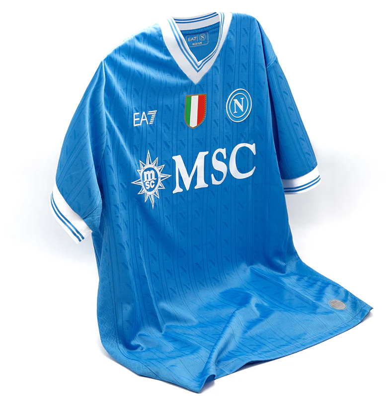 เสื้อนาโปลี 2025 2026 ชุดเหย้า รุ่นนักเตะ Official SSC Napoli 2025-2026 ของแท้