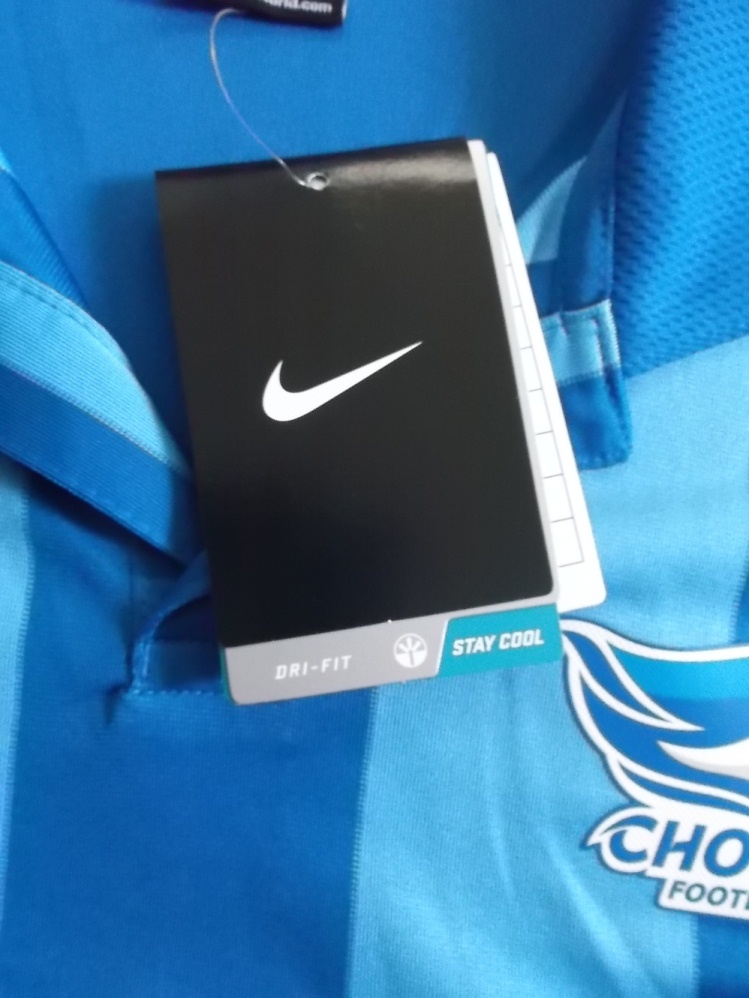 เสื้อฟุตบอล ทีมสโมสรชลบุรี เอฟซี ชุดเหย้า ไทยพรีเมียร์ลีก 2013 ใหม่ L-Size / CHONBURI F.C. Football Shirt Home Kit Thai Premier League 2013 Jersey NEW L-Size