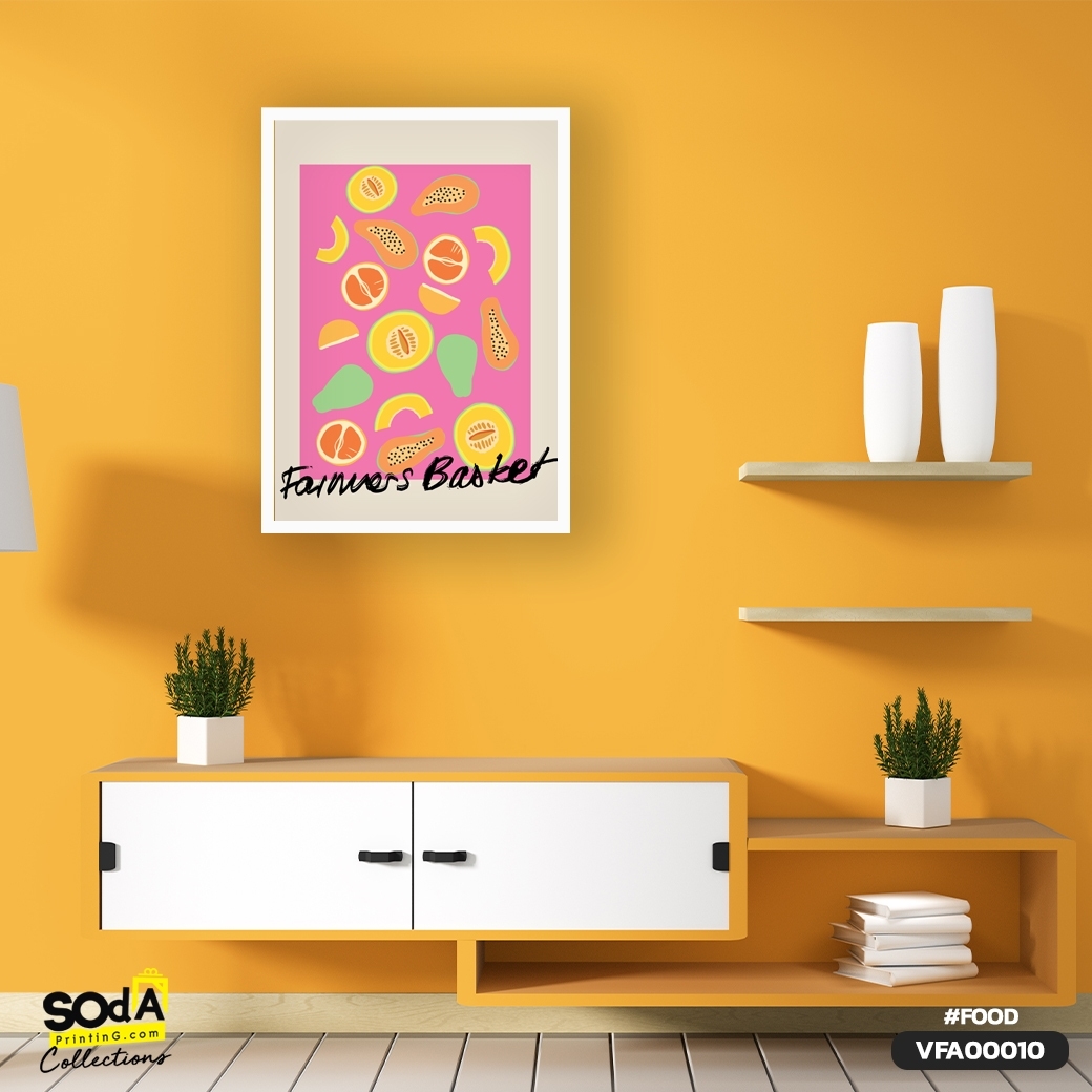 ภาพตกแต่งบ้านสำเร็จรูป Fruity VFA00010 #SOdAcollection #ภาพตกแต่งบ้านสไตล์อาหาร #อาหาร #FOOD