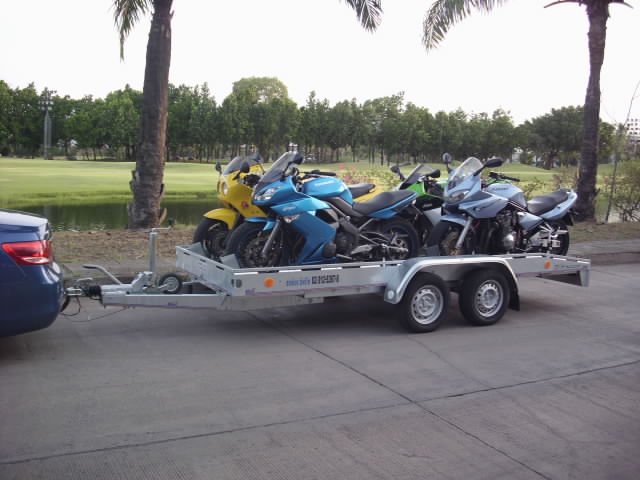 รถพ่วง อัพบีท UPBEAT Dirt Bike JR. BIKE rail motorcycle trailer, 2 BIKES