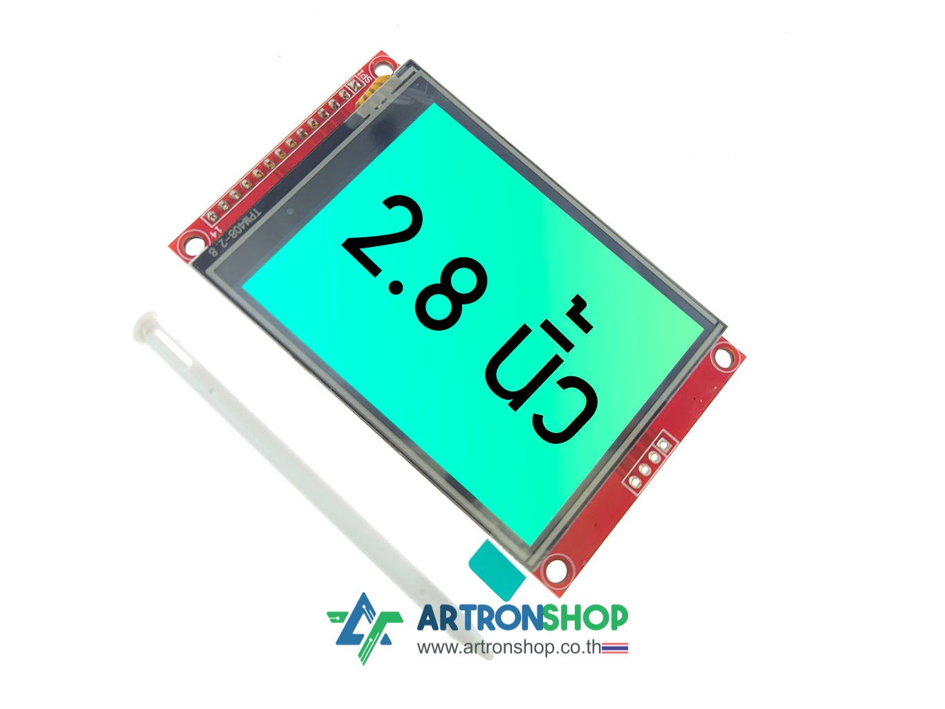 จอ TFT LCD ขนาด 2.8 นิ้ว ทัช Resistive ILI9341 4-Wire SPI