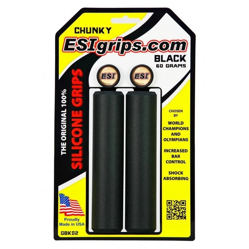 ปลอกแฮนด์โฟม ESI 100% Silicone MTB Grips – Racer’s Edge 60g