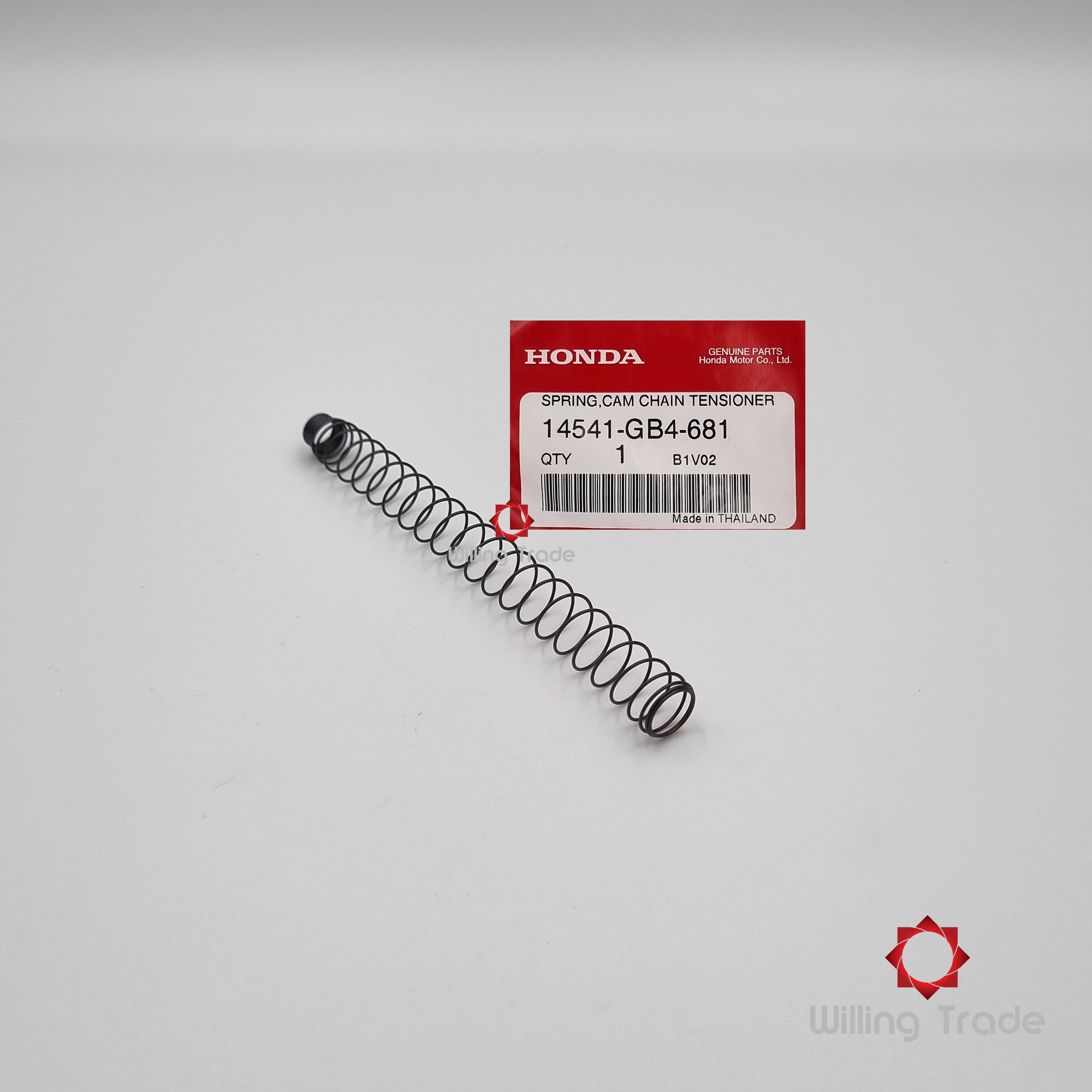 สปริงดันโซ่ (B173)HONDA: (14541-GB4-681) WAVE [แท้ศูนย์ 100%] SPRING, CAM CHAIN TENSIONER