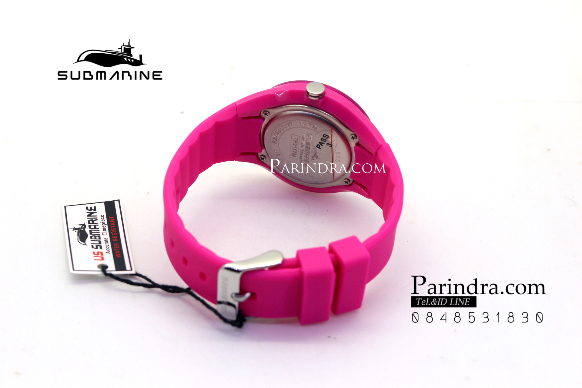 นาฬิกา US submarine Standard ของแท้ 100% รุ่น TP2117M สีชมพูบานเย็น