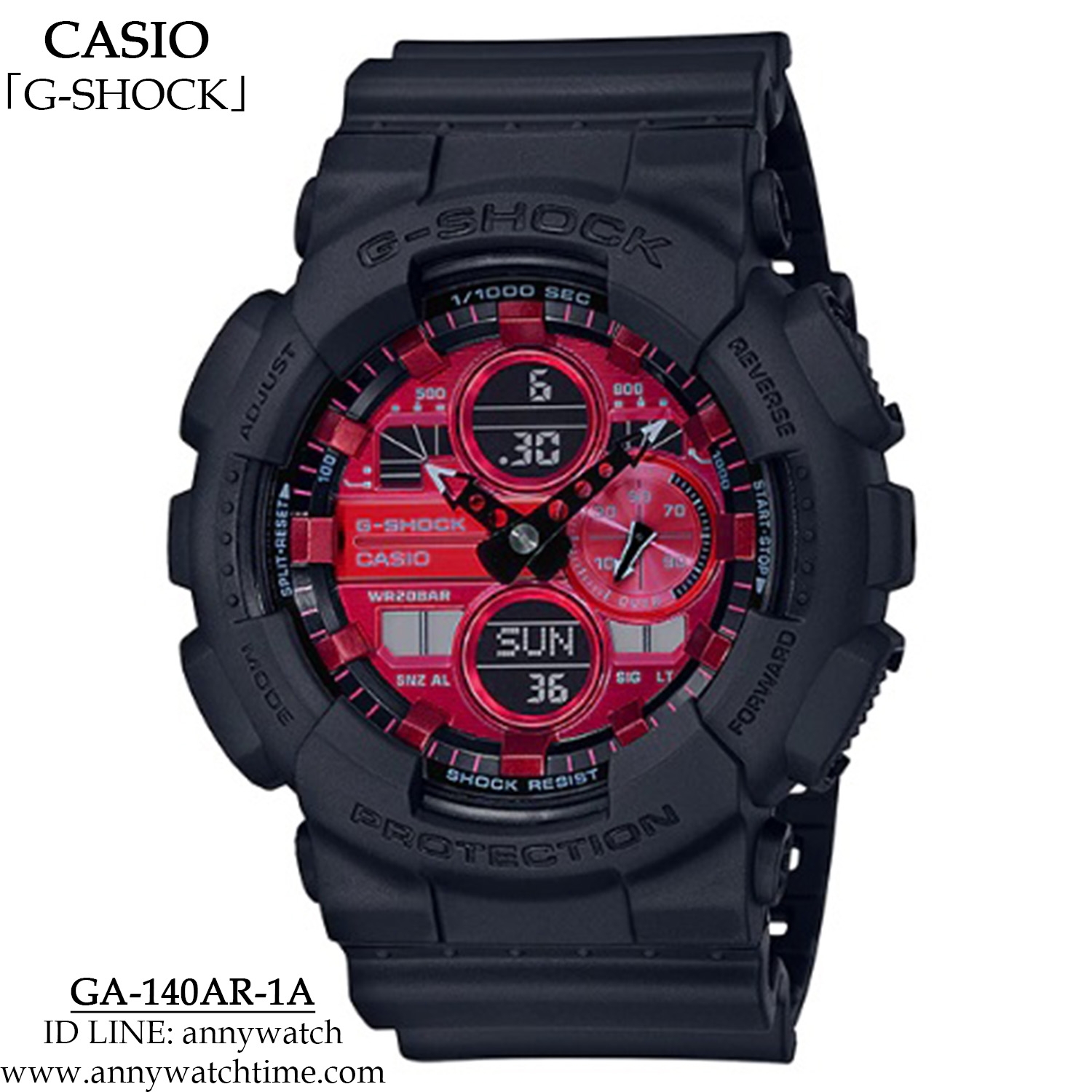 G-SHOCK GA-140AR-1A