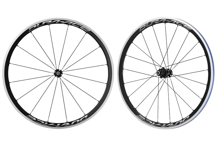 วงล้อชุด DURA-ACE 700C WH-R9100-C40-CL, ขอบสูง 35MM, CARBON-ALLOY, 11-SPD (มีถุงใส่ล้อให้) (Malay) งัด