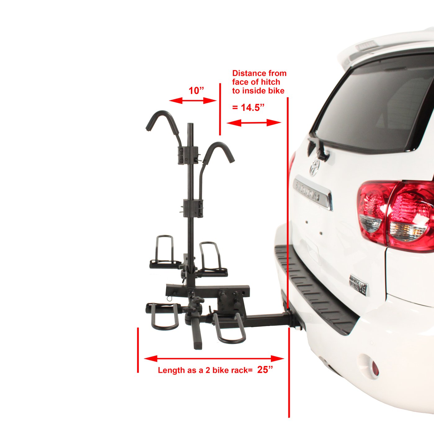 แร็คบรรทุกจักรยาน HOLLYWOOD Sport Rider SE2 Bike platform style Rack 2 Car Bike Rack