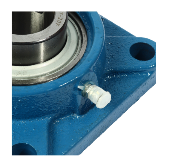 ตลับลูกปืนตุ๊กตา ทรงสี่เหลื่ยม ระบบซีลป้องกันฝุ่น รูเพลา 1-1/4 นิ้ว ETK อีทีเค รุ่น UCF207-20 Pn.E151-0040 (แท้) ##