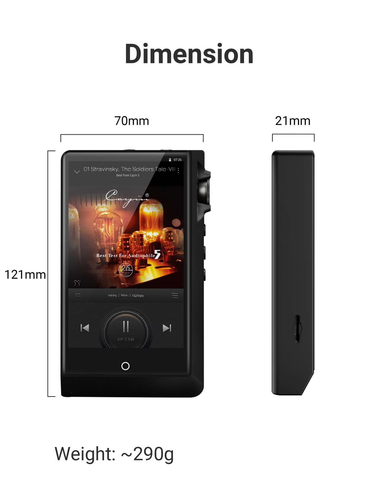 ขาย Cayin N6ii สุดยอด DAP พกพาที่มาพร้อมลูกเล่นถอดอัพเกรด Motherboard ด้านเสียงได้