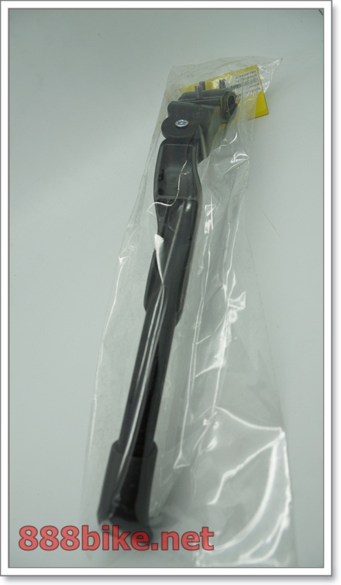 ขาตั้งอลูมิเนียม จับจุดเดียว ปรับระดับได้ สีดำ HS-001 ADJUSTABLE KICK STAND