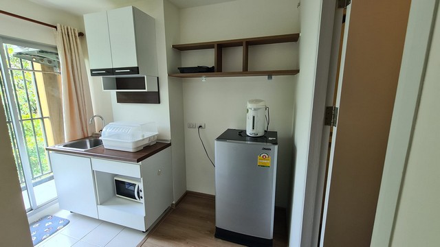 ให้เช่าคอนโด ยู แคมปัส รังสิต-เมืองเอก ตึกA 27 ตร.ม.เฟอร์ครบ มีเครื่องเครื่องซักผ้า ใกล้ ม.รังสิต