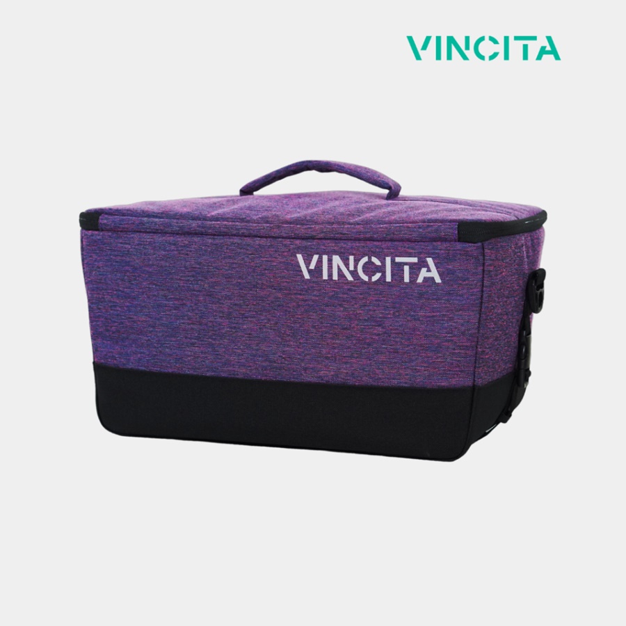 Vincita กระเป๋าตะกร้าโพลีเอสเตอร์และไนลอนรีไซเคิลสามารถใช้กับตะแกรง C054 EVERYDAY (B054ED) - วินสิตา EVERYDAY BASKET BAG