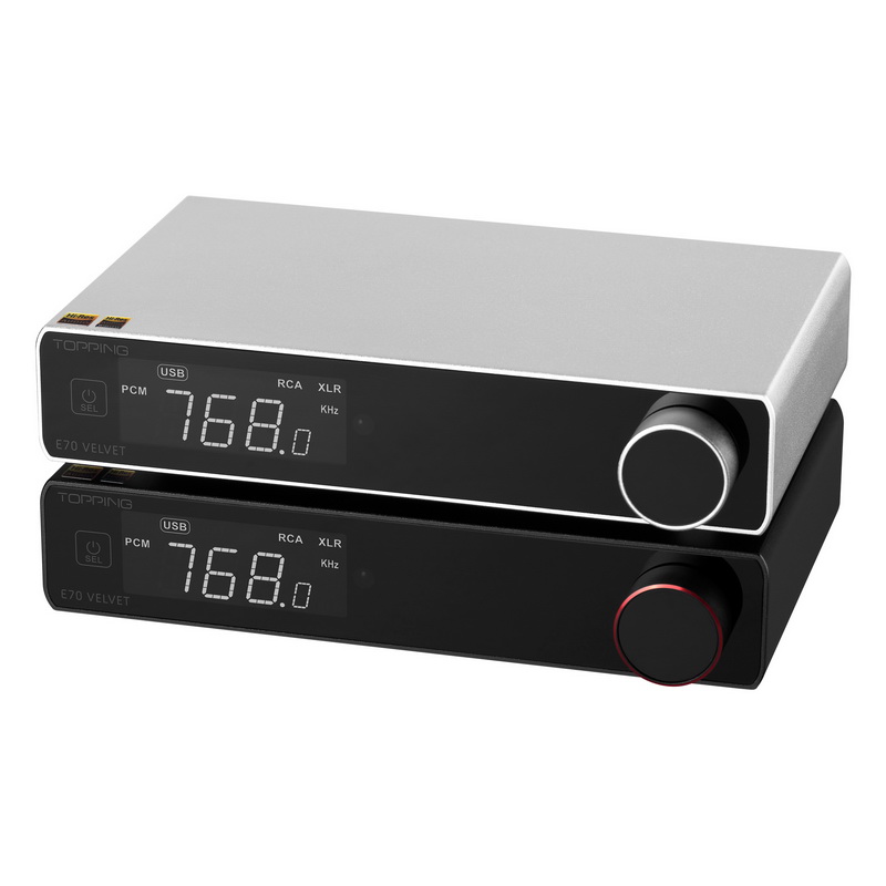 Topping E70 Velvet DAC ตั้งโต๊ะระดับเรือธง รองรับ Dual Hi-RES ประกันศูนย์ไทย