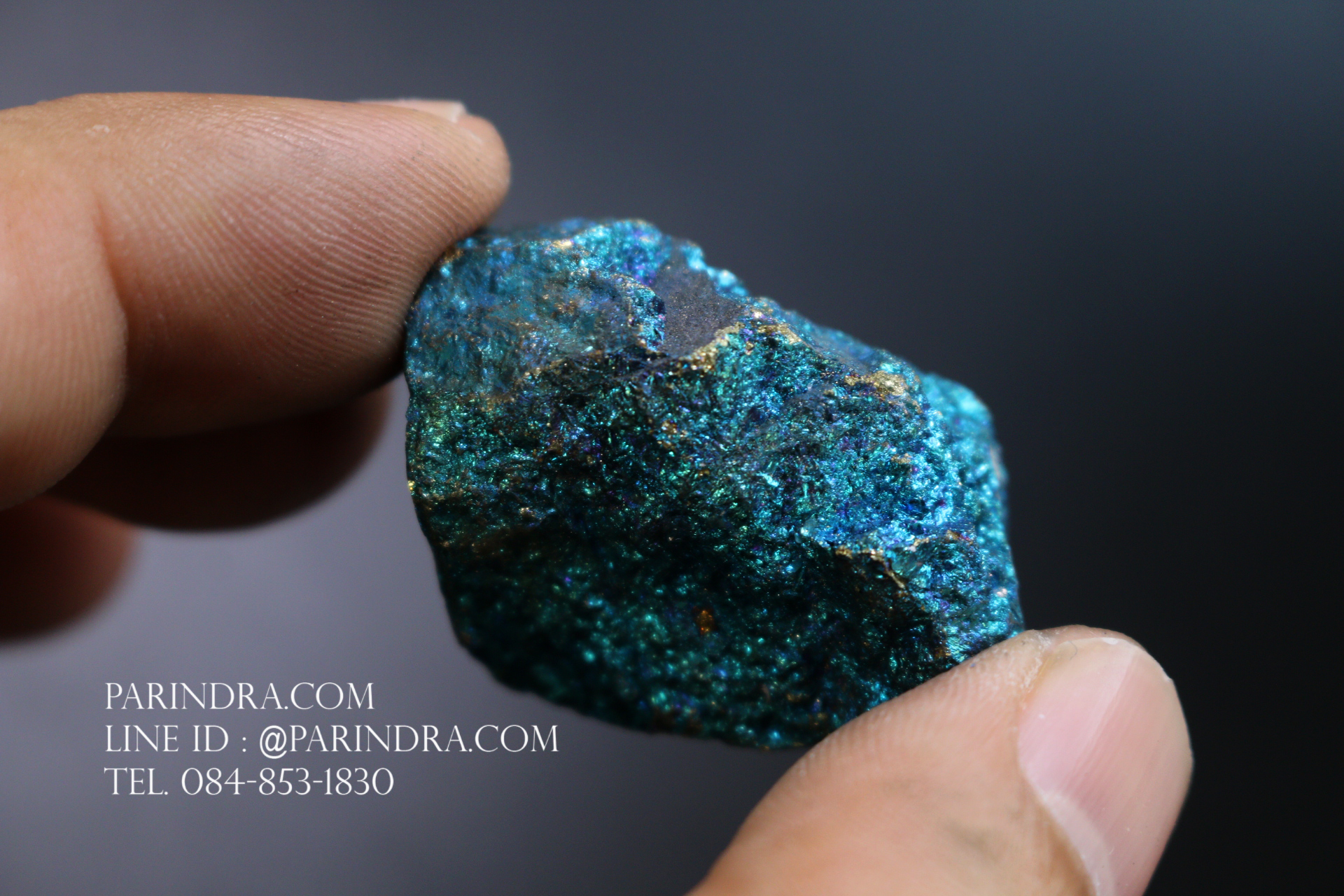 สินแร่นกยูง PEACOCK ORE (Bornite) ขนาด 30.7 กรัม #BOR006