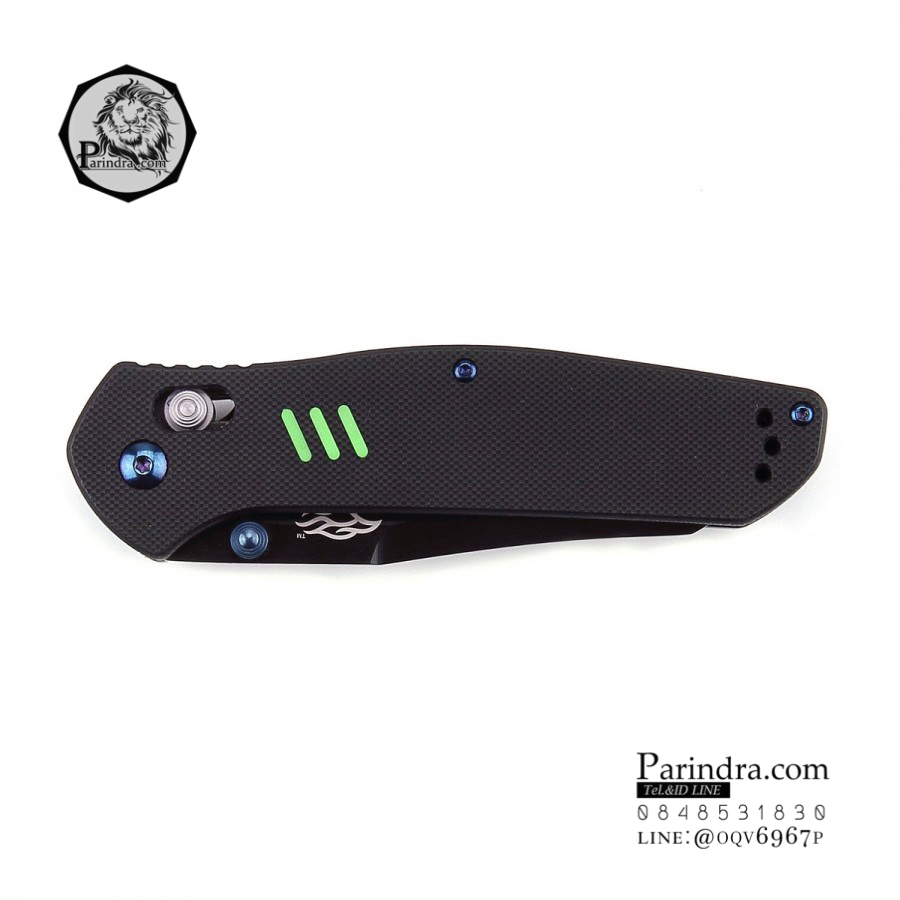 มีดพับ Ganzo รุ่น KNIFE FIREBIRD F7563 BK ด้ามสีดำใบมีดำ ของแท้ 100%