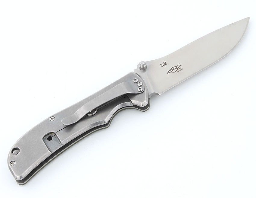 มีดพับ Ganzo กานโซ่ รุ่น G723 GR สีเขียวแก่ หนาถึก แข็งแกร่ง ของแท้ 100%