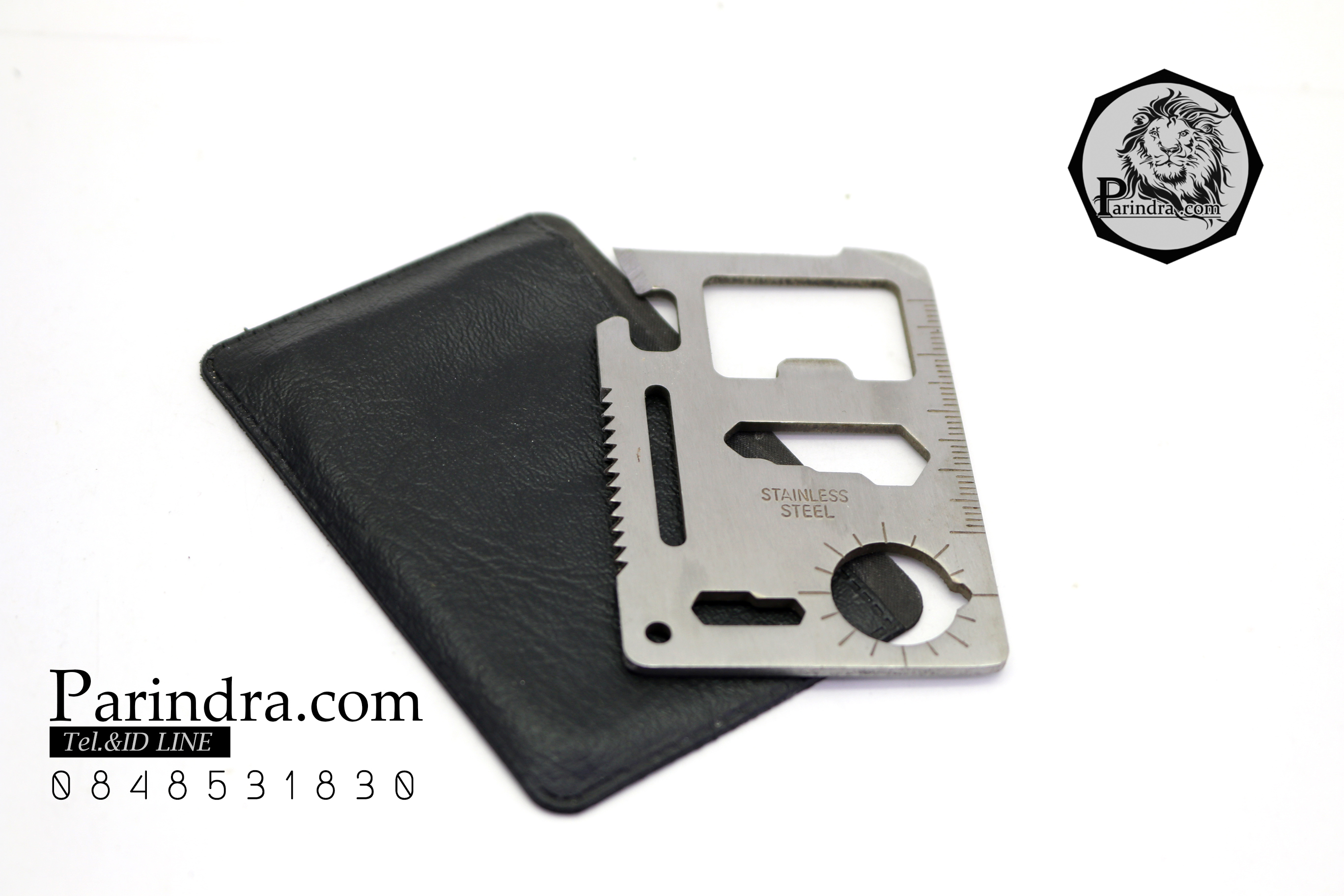 การ์ดสแตนเลส Multitool อเนกประสงค์ ใช้งานได้หลากหลาย