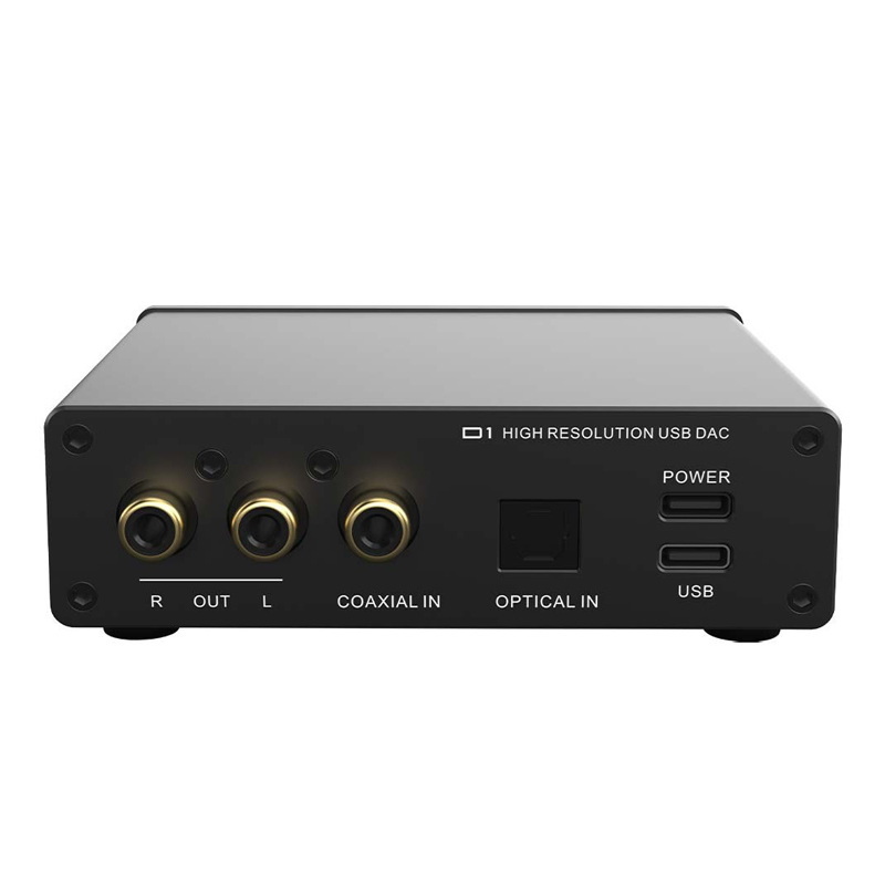 SMSL D1 DAC ตั้งโต๊ะ ชิป DAC ROHM BD34352EKV ความละเอียดสูงเสียงบริสุทธิ์ รองรับ Hi-Res ประกันศูนย์ไทย