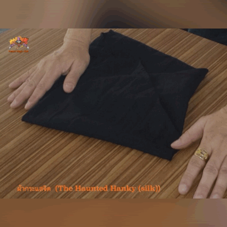 อุปกรณ์มายากล ผ้ากระแสจิต (The Haunted Hanky (silk))