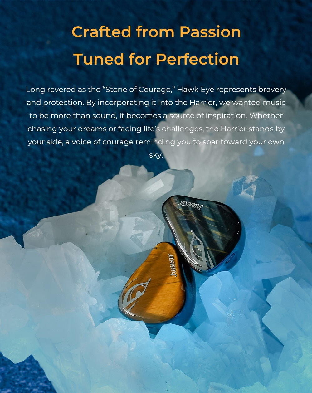 <PreOrder> JUZEAR Harrier หูฟัง IEMs Hybrid 9 ไดรเวอร์ 1DD+6BA+2 Micro Planar รุ่นแรกของโลกที่ ปรับจูนด้วย Squiglink ประกันศูนย์ไทย