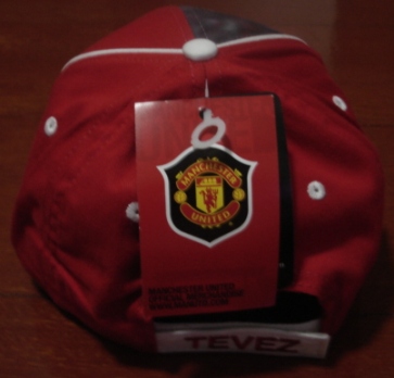 หมวก ฟุตบอล สโมสรแมนเชสเตอร์ ยูไนเต็ด - #32 เตเบซ ใหม่ / MANCHESTER UNITED Football Club Cap - #32 TEVEZ NEW