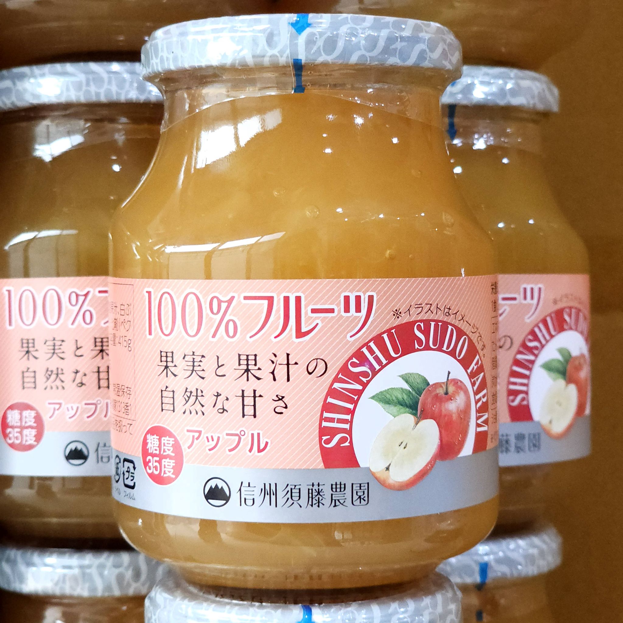 Shinshu sudo farm fruit Jam ขนาด 415g แยมสตอเบอรรี่ แยมส้ม แยมแอปเปิ้ล แยมบลูเบอร์รี่ เกรดพรีเมี่ยม เนื้อผลไม้จัดเต็ม ไม่เติมน้ำตาล