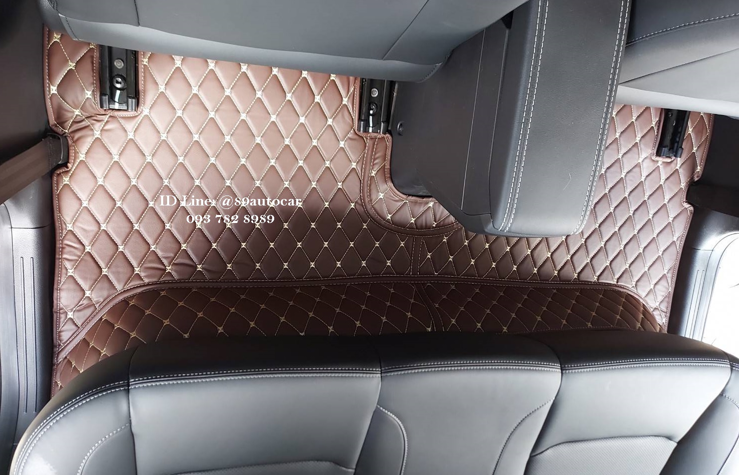 พรมรถยนต์ Neta V ปูพรม6D สีกาแฟ เต็มคัน