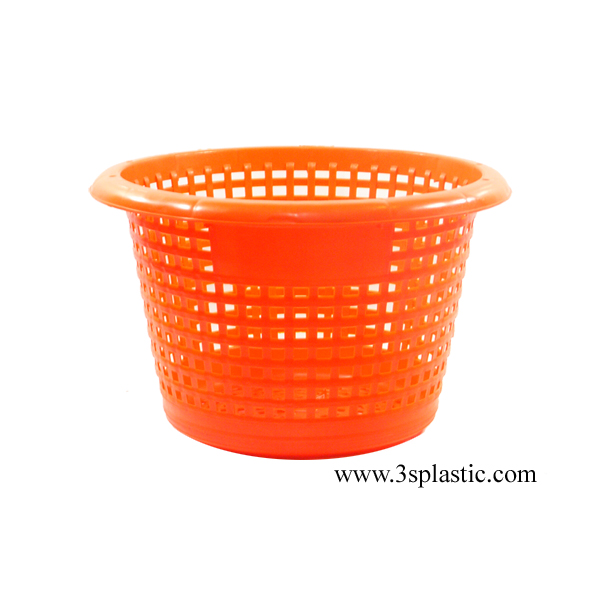 204 ตระกร้าใส่ปลา/หลัวปลา ขนาด Ø 46.5 x 29.5 cm. บรรจุ 20กิโล