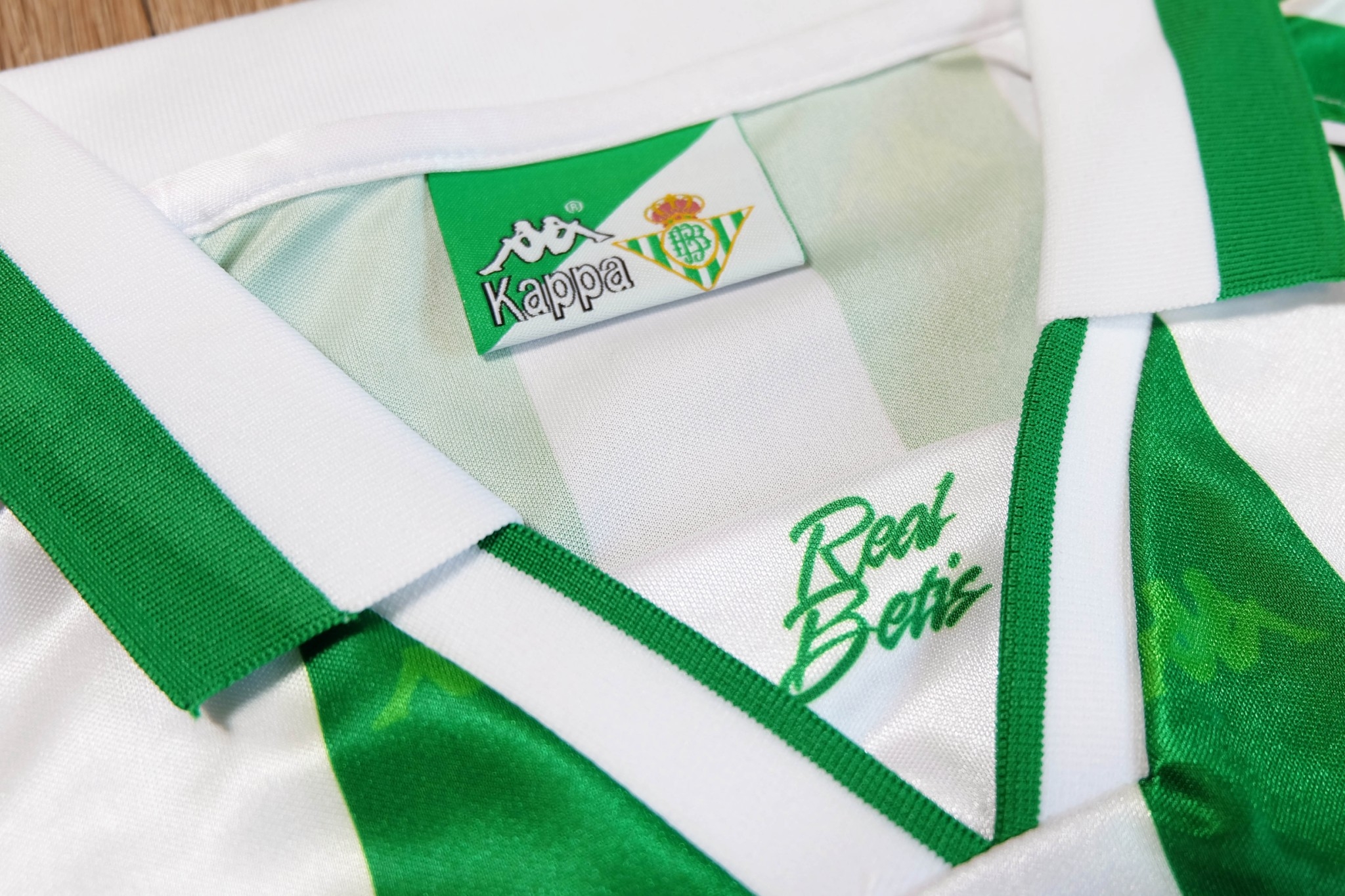 Real Betis 1996/97 Vintage Jersey เสื้อฟุตบอลเรอัล เบติส KELIA