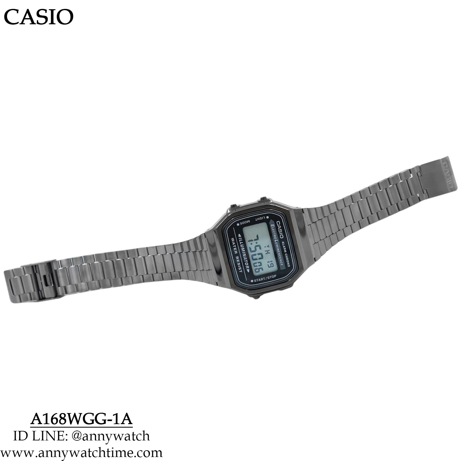 CASIO A168WGG-1A