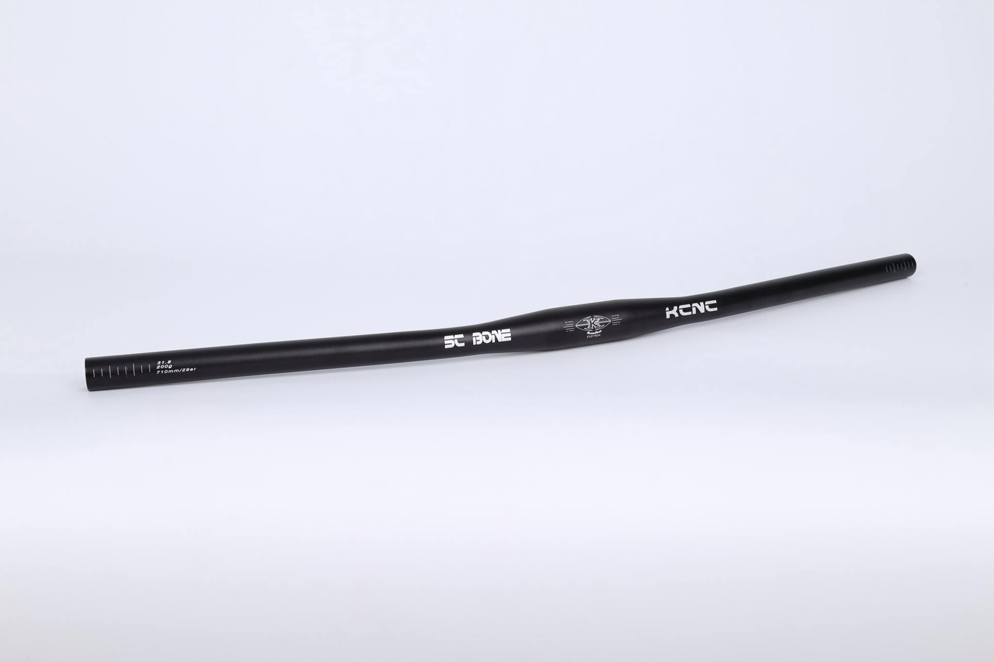 แฮนด์ตรงอลู เสือภูเขา KCNC handlebar SC Bone-flat Scandium alloy T-7451 25.4/31.8*600MM ขนาด 600 มม. หนัก 123 กรัม, Alloy handlebar แฮนด์ตรงอลูมิเนียม