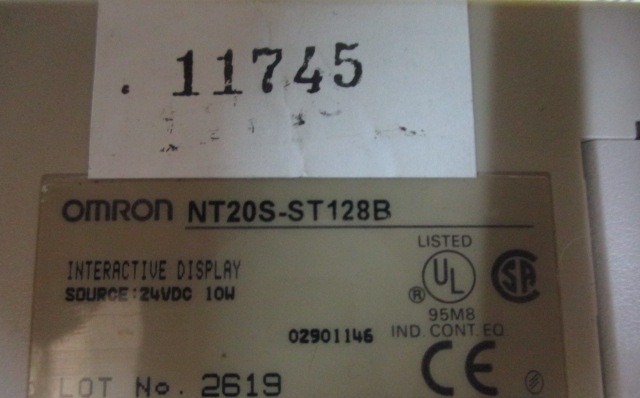 NT20S-ST128B LCD TOUCH SCREEN “OMRON ”