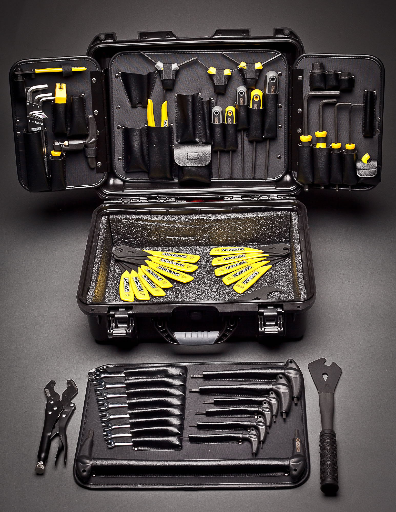 ชุดเครื่องมือซ่อมจักรยาน Pedro's MASTER TOOL KIT 3.0 box