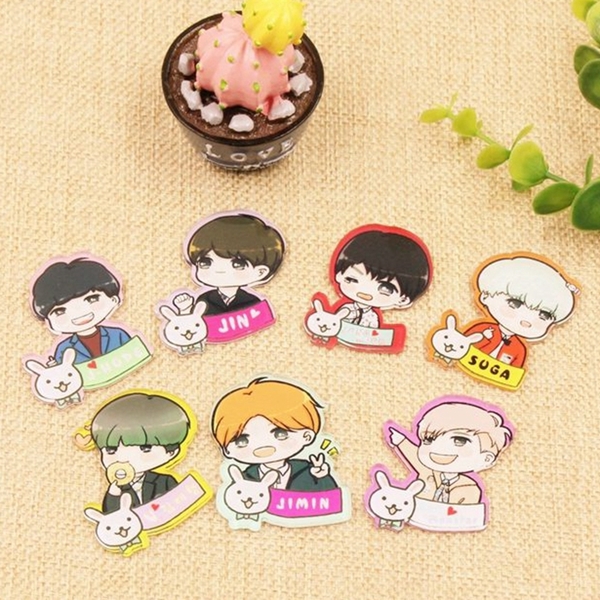ชุดเข็มกลัดะคลิลิค #BTS